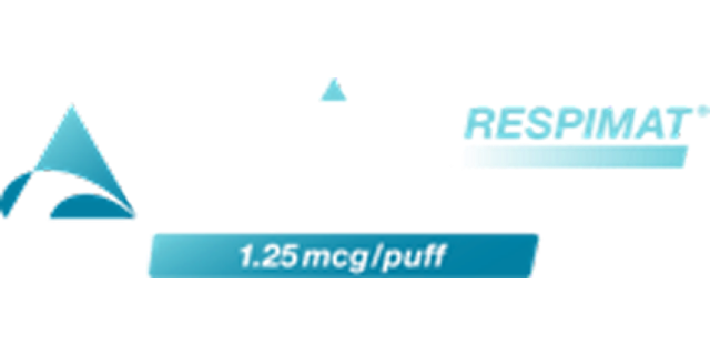 Spiriva Respimat Tiotropium Bromide Inhalation Spray for Asthma 1.25 mcg logo