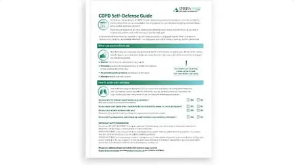 COPD Self-defense guide