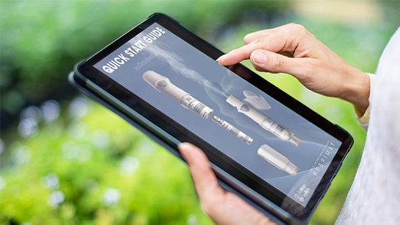 Quick Start Guide on Tablet