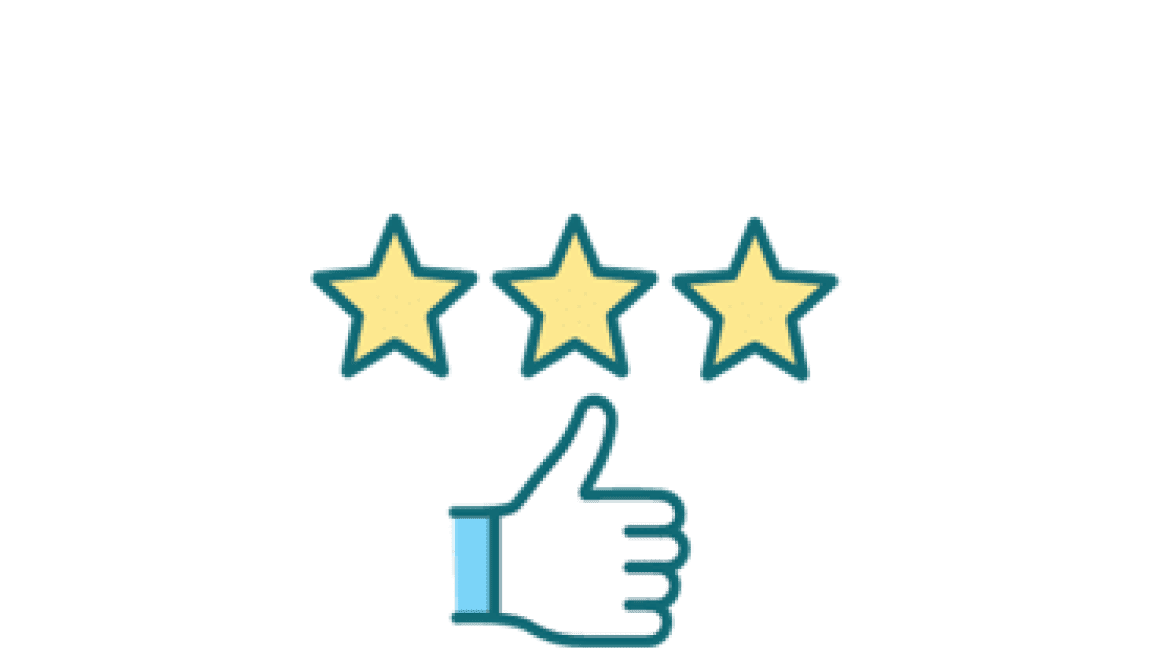 3 stars rating