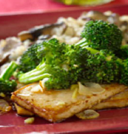 broccoli with asian tofu