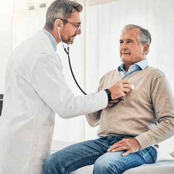 doctor checking on patient