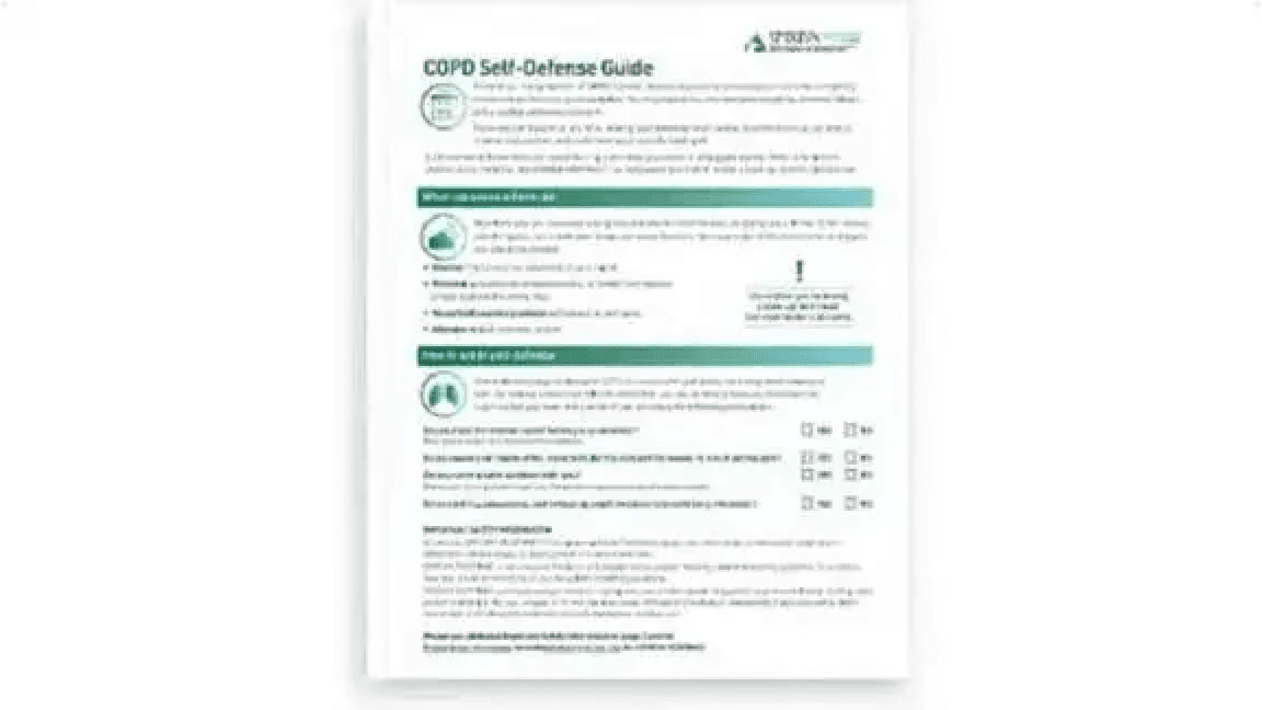 COPD Self-defense guide