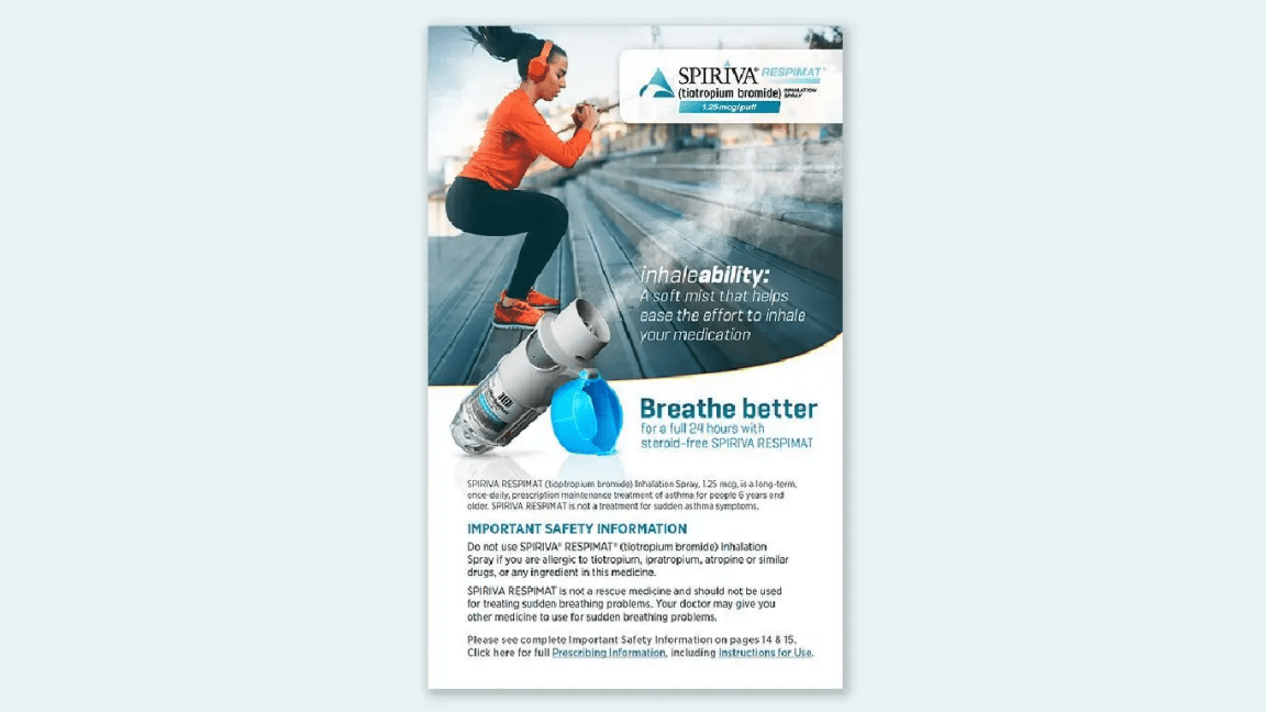 Spiriva Respimat (tiotropium bromide) for Asthma Brochure