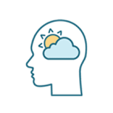 healhty brain icon